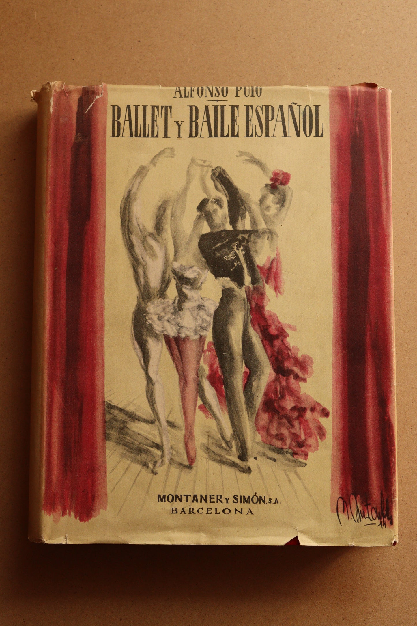 Ballet y Baile Español, Montaner y Simón, 1944, Edición Limitada y Numerada