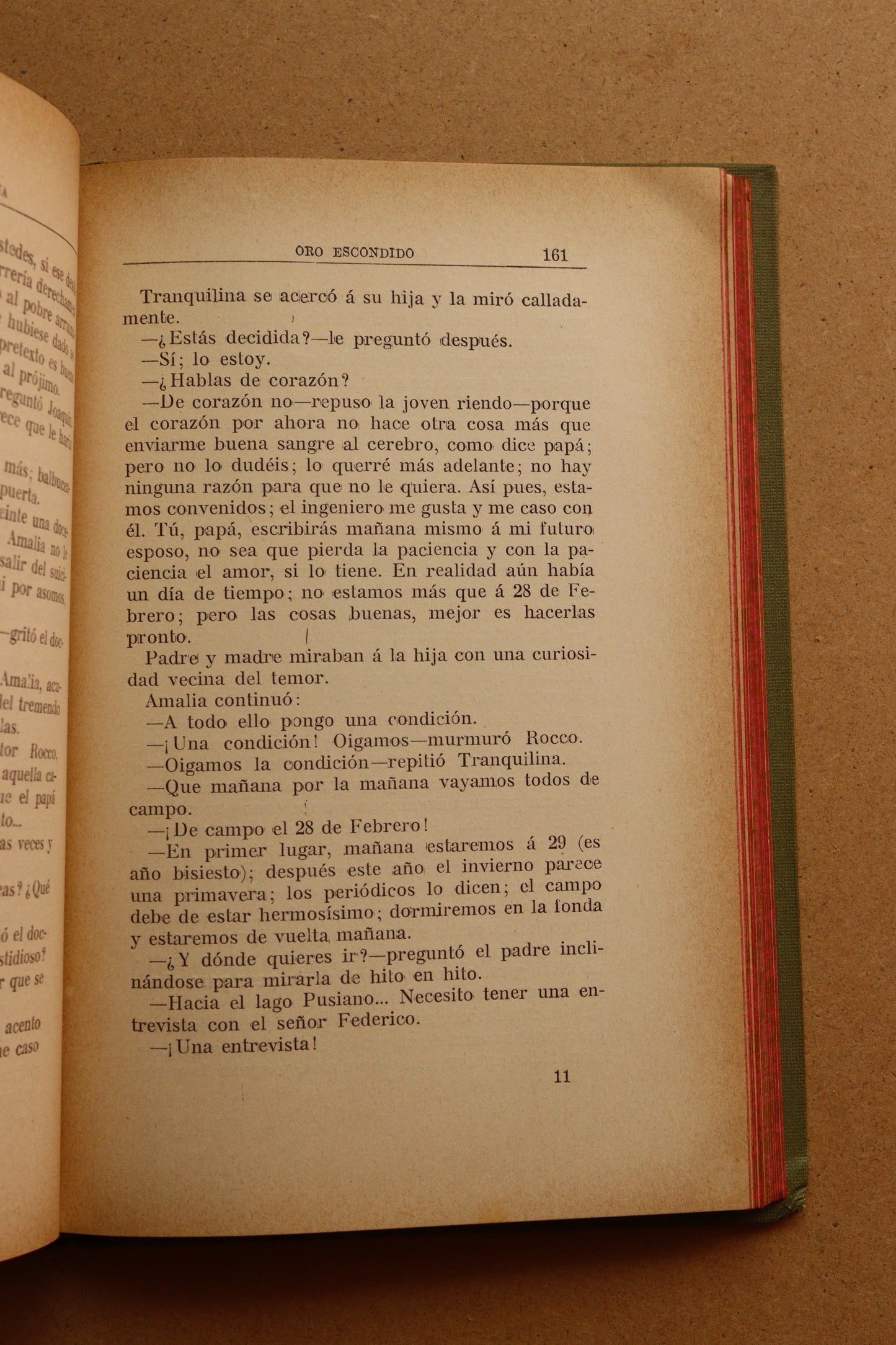 Oro Escondido, Biblioteca Arte y Letras, 1909