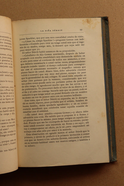 La Niña Dorrit, Biblioteca Arte y Letras, 1885