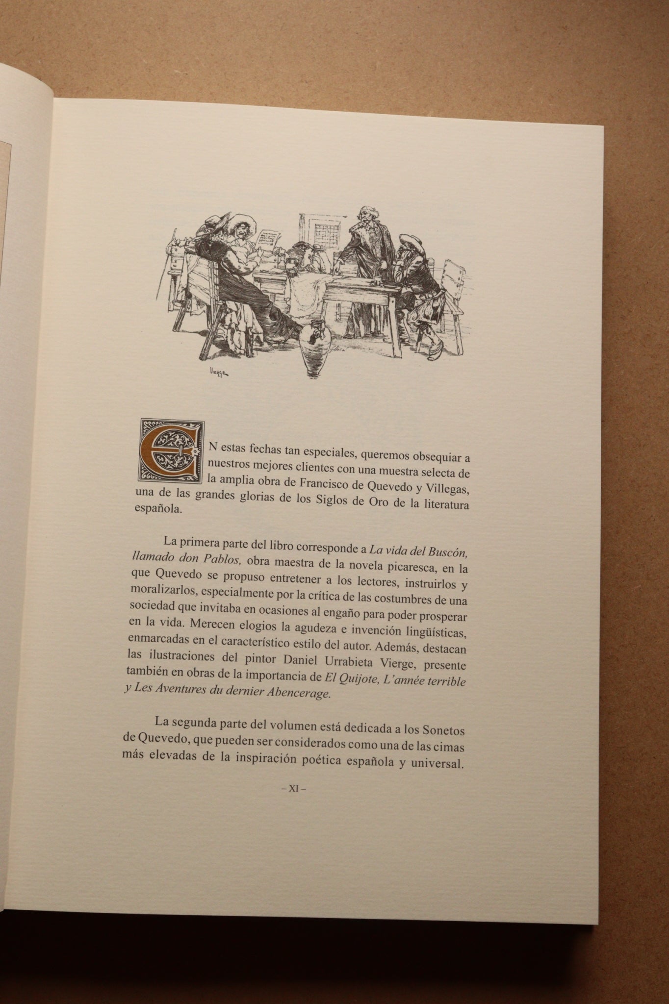 Historia de la vida del Buscón, Sonetos, Edición Limitada y Numerada, 2013