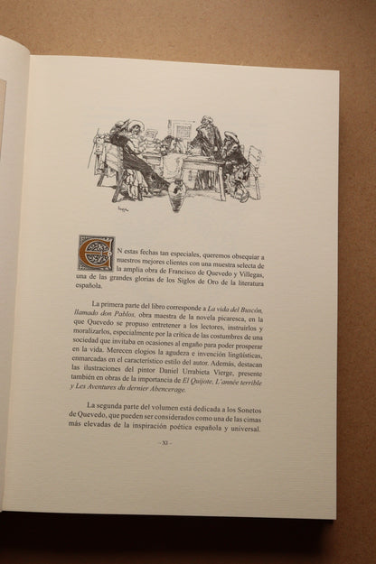 Historia de la vida del Buscón, Sonetos, Edición Limitada y Numerada, 2013