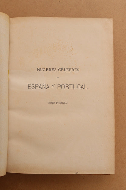 Mujeres Célebres de España y Portugal, 1868, Juan de Dios de la Rada