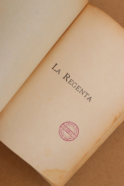 La Regenta, Biblioteca Arte y Letras, 1908