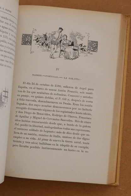 Vida y semblanza de Cervantes, Montaner y Simón, 1916