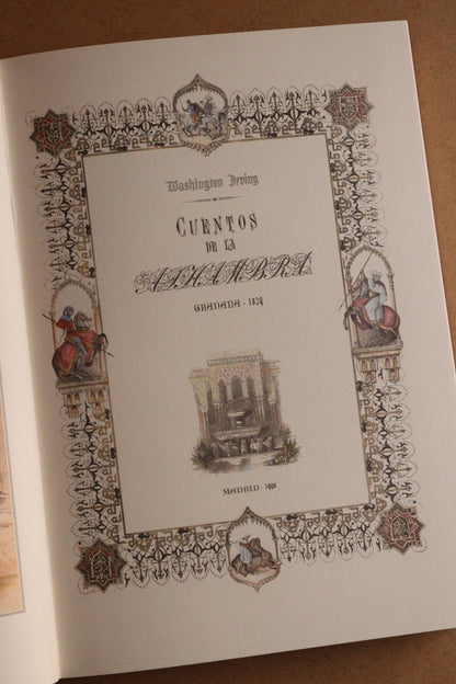 Cuentos de la Alhambra, Edición Limitada y Numerada, 1998