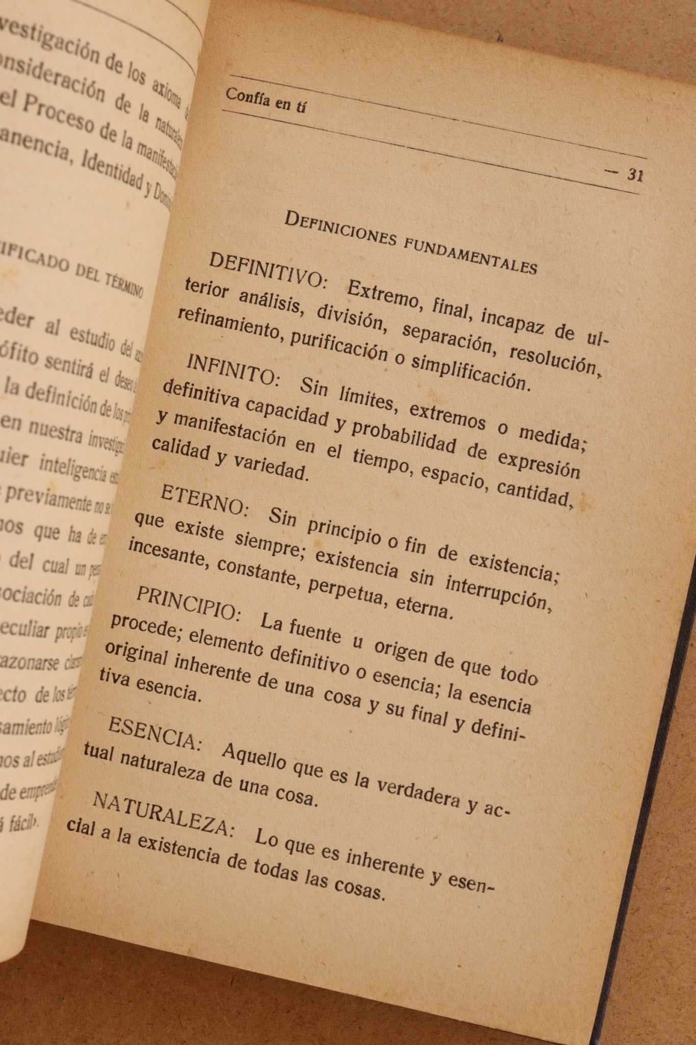 Confía en ti, William Walker Atkinson, 1930