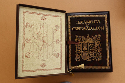 Testamento de Cristóbal Colón, Facsímil y Transcripción, 1991