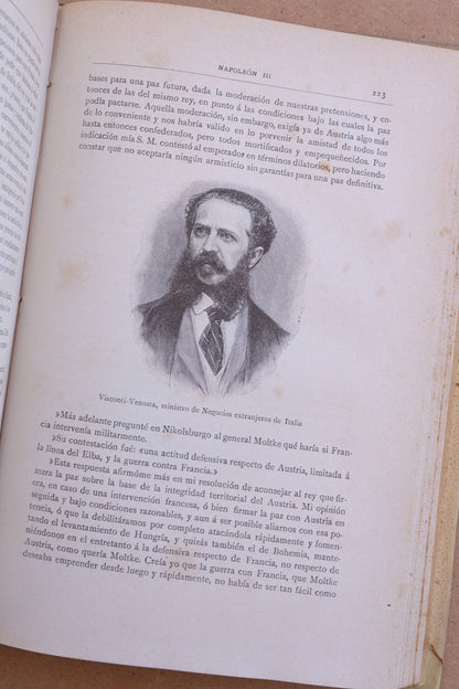 Napoleón III, Montaner y Simón, 1898-1899