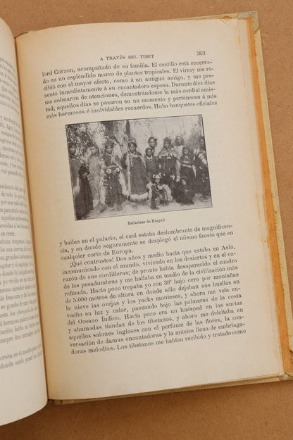 En el corazón de Asia, A través del Tibet, Montaner y Simón, 1906