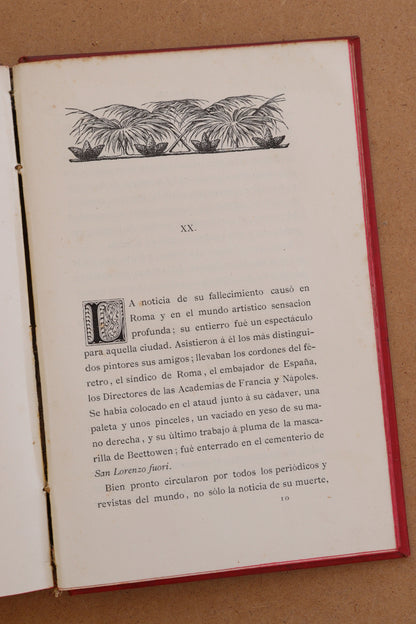 Fortuny, Biblioteca Arte y Letras, 1881 (ejemplar especial)