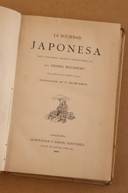 La Sociedad Japonesa, Montaner y Simón, 1905