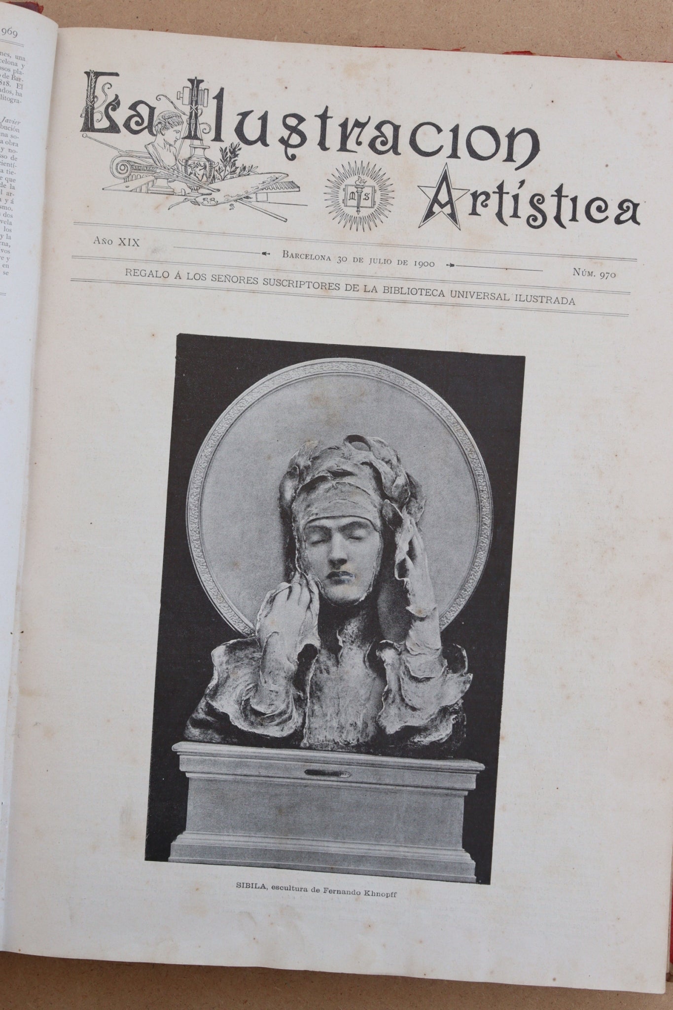 La Ilustración Artística, Montaner y Simón, 1900