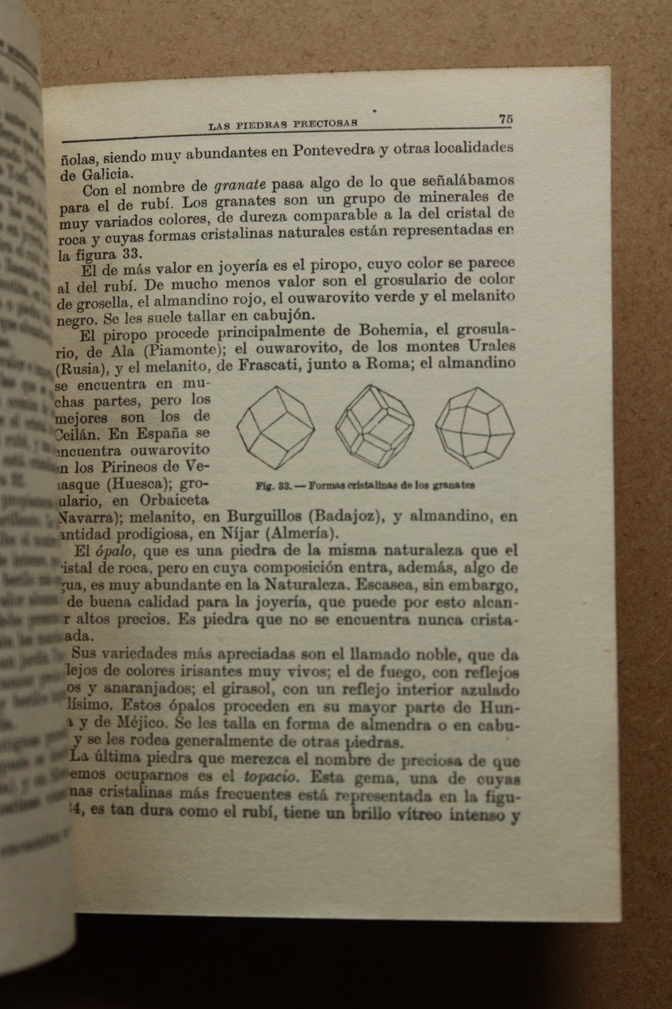 El Mundo de los Minerales, Libros de la Naturaleza, 1929