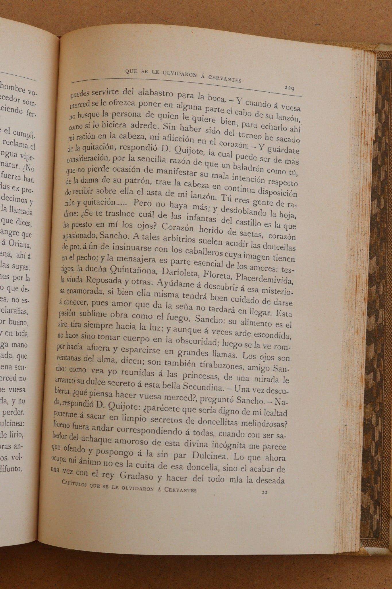 Capítulos que se le olvidaron a Cervantes, Montaner y Simón, 1898