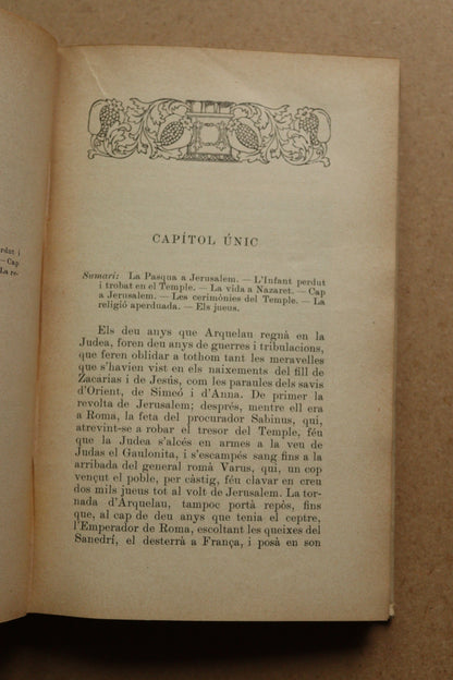 La vida de nostre Senyor Jesucrist, Mossèn Gaietà Soler, 1924