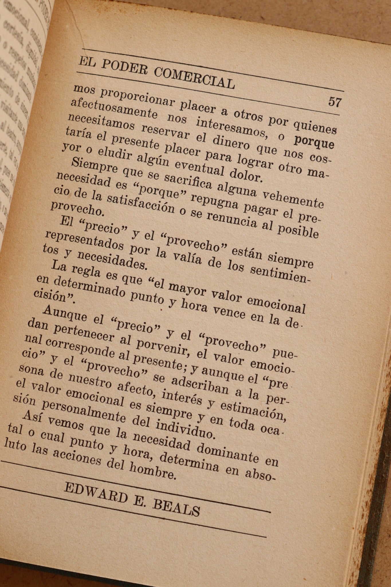 El Poder Comercial, W. Atkinson & E. Beals, 1915