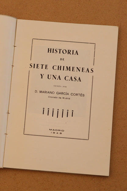 Historia de 7 chimeneas y una casa, Mariano García Cortés, 1948