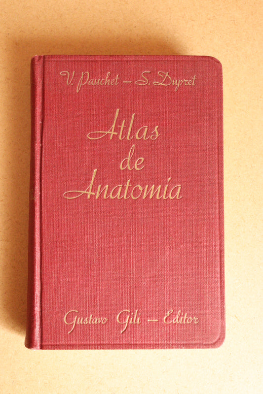 Atlas Manual de Anatomía, Víctor Pauchet y S. Dupret, 1934