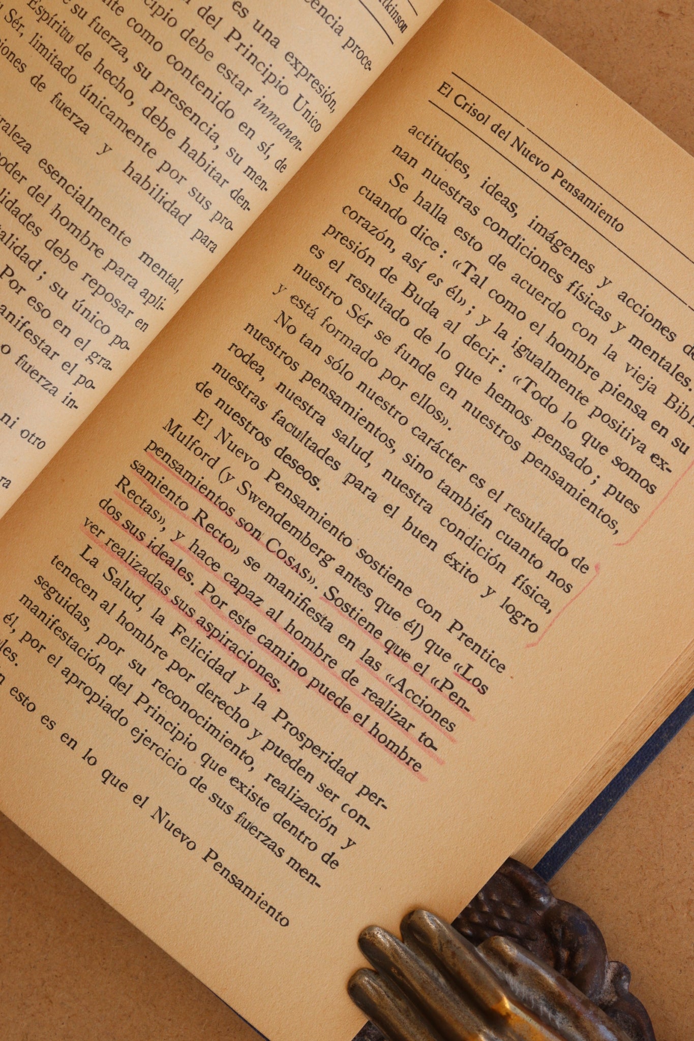 El Crisol del Nuevo Pensamiento, Atkinson, 1930