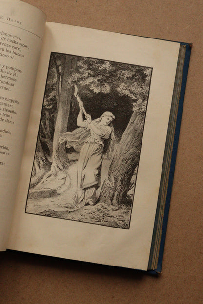 Libro de los Cantares, Poesías de Heine, Biblioteca Arte y Letras, 1885