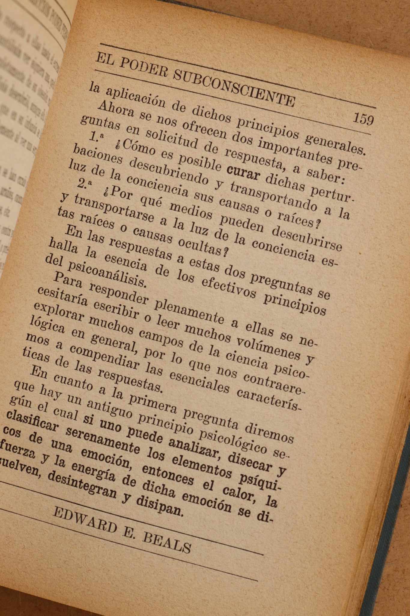 El Poder Subconsciente, W. Atkinson & E. Beals, 1915