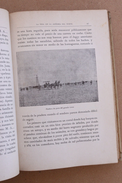 La Vida en la América del Norte, Montaner y Simón, 1899