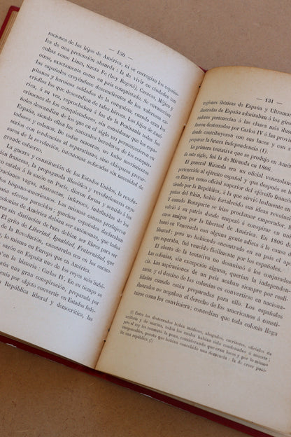 Episodios Históricos de América, 1891