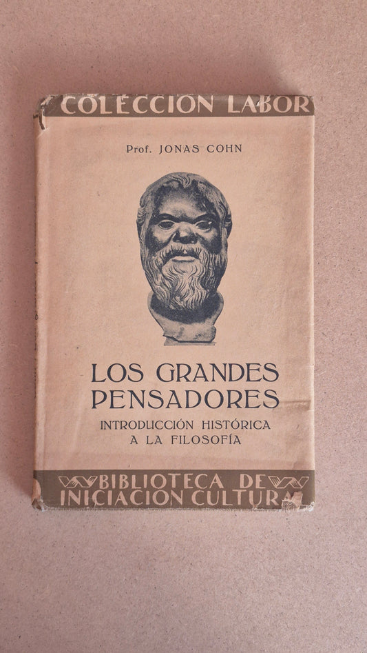 Los grandes pensadores, Introducción histórica a la Filosofía, Primera Edición Española